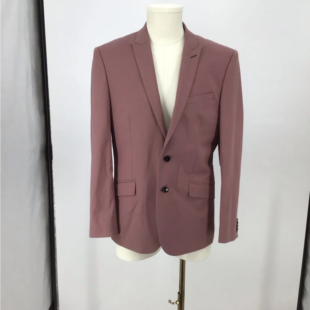Express Men's Pink Blazer